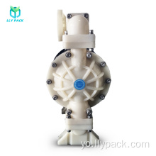 2 Inch 6gpm Lẹ pọ Abẹrẹ Pneumatic diaphragm fifa